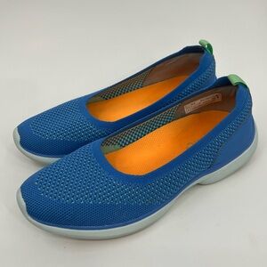 Vionic Kallie blue knit comfort sneaker